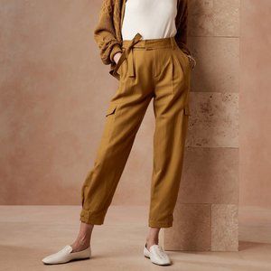 NWT BANANA REPUBLIC TENCEL™-LINEN CARGO PANT
